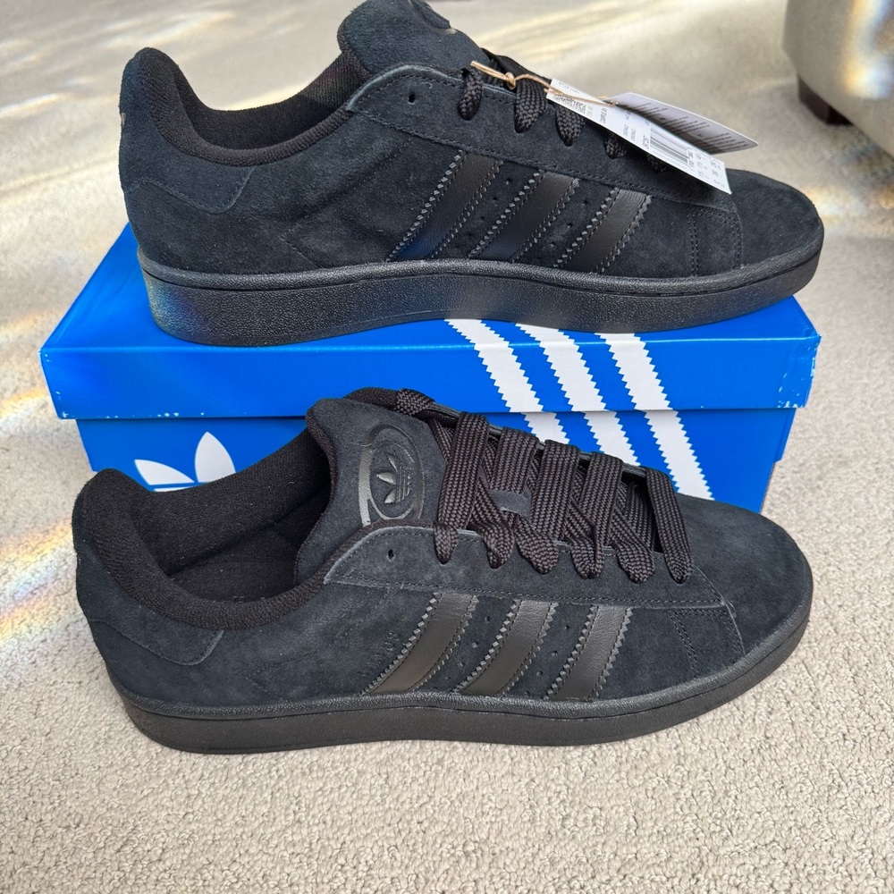 Adidas Men’s Black Suede Campus 00s Sneakers Sz 12 NIB
